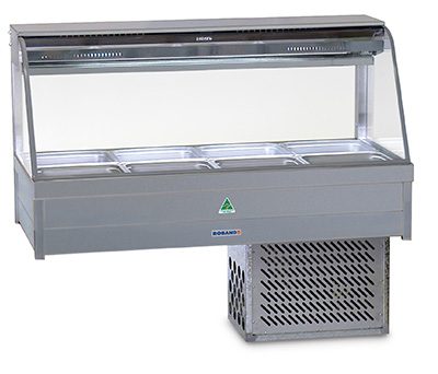 Curved Glass Refrigerated Cold Plate & Cross Fin Coil - Image 4